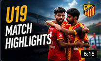 FC Deccan U19 versus Sports Club match highlights